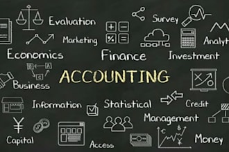 create financial report, business analysis, excel dashboards