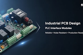 custom industrial automation pcbs and plc interface moduled