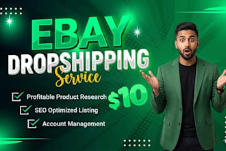 ebay 2 step dropshipping on profit share USA UK account