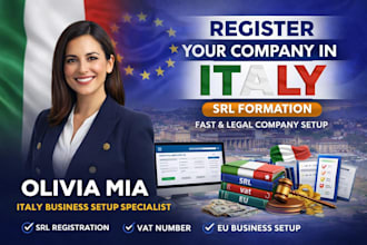 resolve italy company and srl registration issues