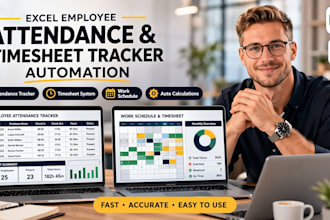 do excel employee attendance timesheet tracker automation, work schedule tracker