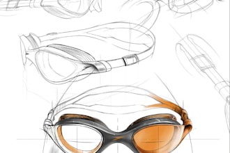 do 3d cad product design for all types of eyewear, sunglasses, smart glasses