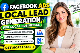 setup and manage high converting facebook ads for local business leads