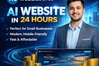 build your professionell website in under 24 hours