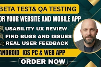 be your expert software tester for website, mobile app, and game testing