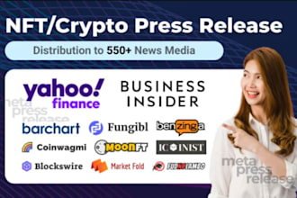 publish press release, crypto press release distribution, crypto pr release