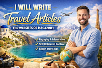write SEO travel content for your website
