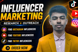 do instagram influencer research and outreach for influencer marketing