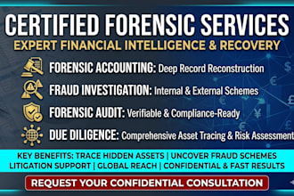 do forensic accounting, fraud investigation, forensic audit, due diligence