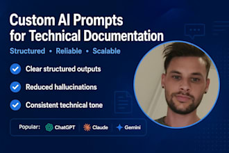 write custom ai prompts for your technical documentation