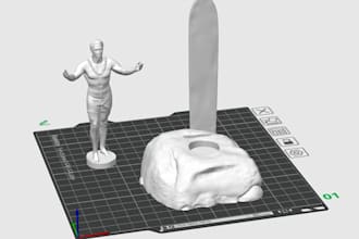 create a project for 3d printing