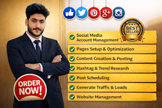 be your social media manager and personal assistant