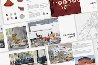 create a professional catalog, lookbook or brochure
