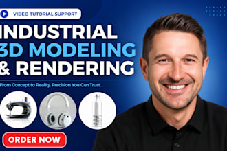 3d cad design, 3d product design, 3d modeling 3d rendering and industrial design