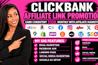 do clickbank affiliate marketing and link promotion