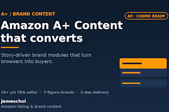write amazon a plus content and brand story copy
