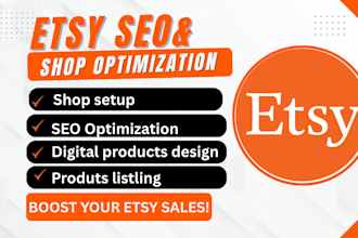 setup etsy store etsy product optimization etsy shop setup etsy seo