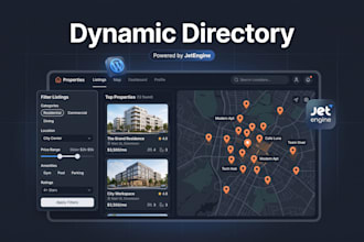 build a wordpress directory with jetengine