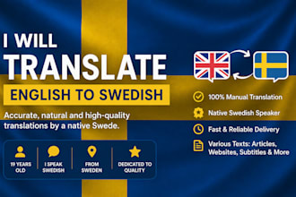 translate you english convesations to swedish