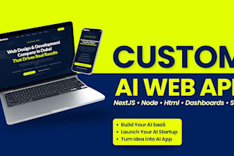 build custom ai web apps in next js