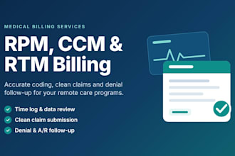 do rpm, ccm and rtm medical billing