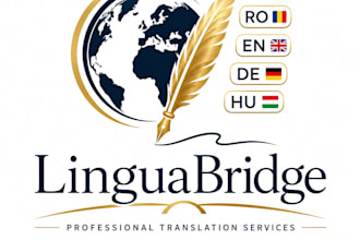 manually translate english, german, romanian and hungarian