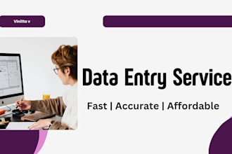 do accurate data entry and copy paste tasks