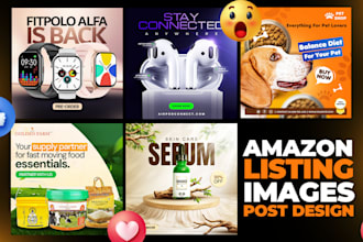 design amazon a plus content and listing images