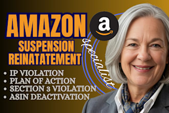 write amazon appeal poa for amazon reinstatement amazon suspension and section 3