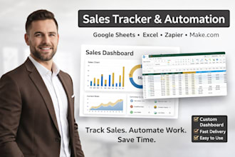 google spreadsheet excel vba sales tracker automate zoho zapier make com clay
