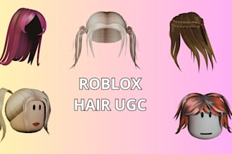 create roblox ugcs hair designs