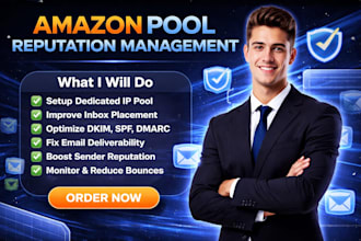 setup amazon ses dedicated ip pool reputation management deliverability optimize