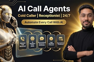 build ai voice agent ai cold caller n8n ai calling agent or ai receptionist