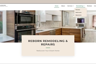 create a custom website for your brand