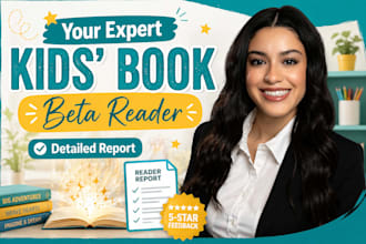 be your professional childrens book and middle grade beta reader