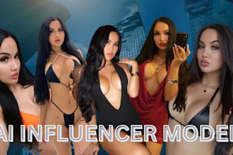 train realistic lora for ai influencer model