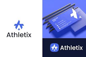 do unique modern minimalist logo design for your business
