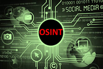 be your private investigator, osint expert, detective, and background checker