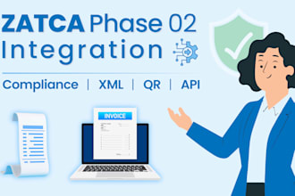 integrate zatca phase 2 XML fatoora