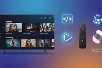 develop samsung tizen or lg webos smart tv web app