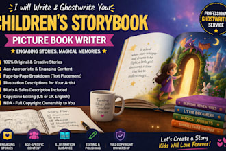write ghostwrite your childrens storybook picture children storybook writer