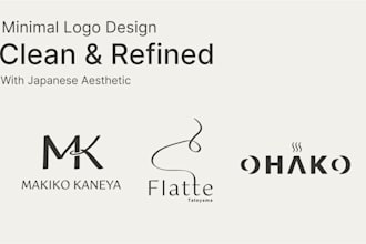 design a logo with a japanese aesthetic