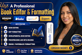 do book editing and  book formatting, developmental editor, book cover design