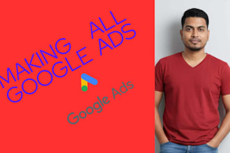 create and manage your  google ads campaings