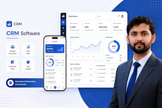 build a custom CRM software, erp, and dashboard for your business