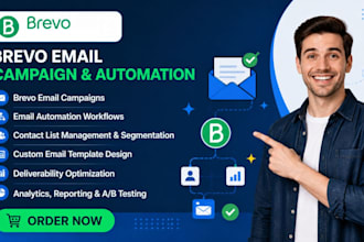 build high converting brevo campaigns and automation