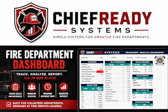 build a custom fire department tracking and reporting system
