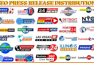 write and distribute professional press release for media coverage and pr