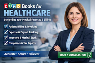 automate medical accounting and billing with zoho books
