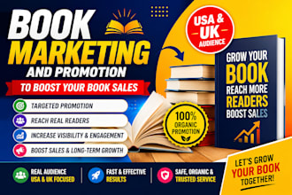 do book marketing and promotion to boost your book sales